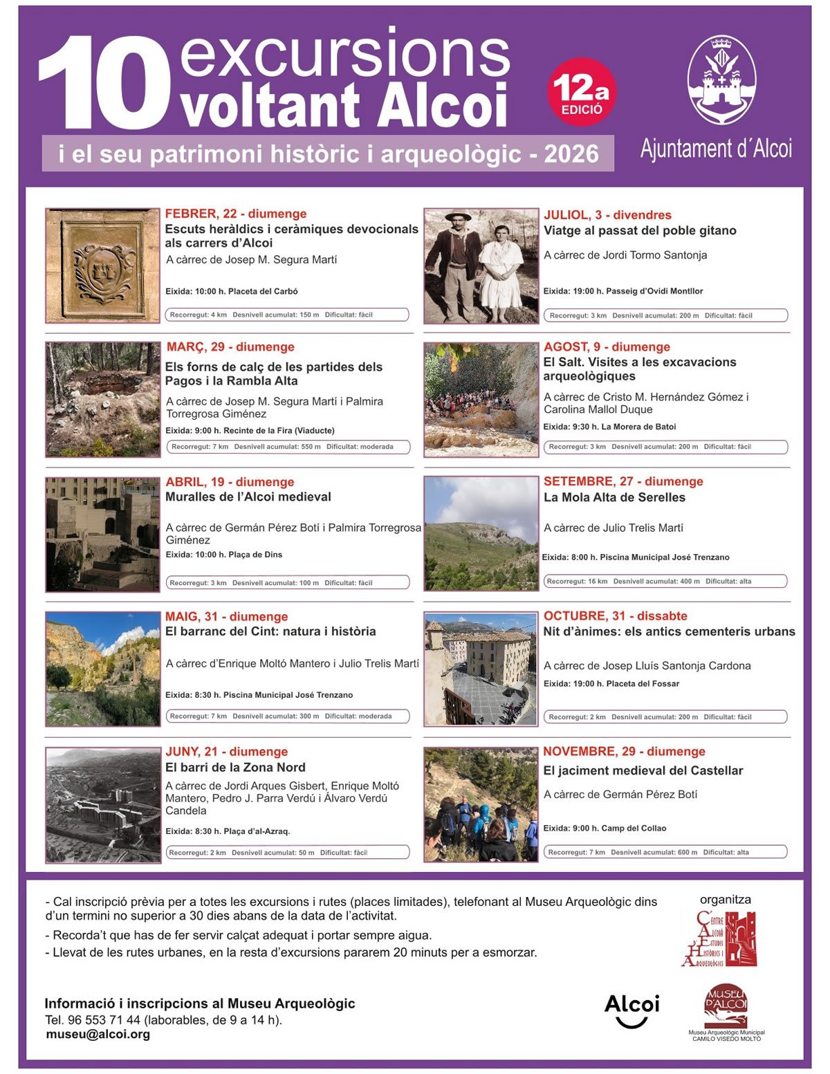 10 excursiones alrededor de Alcoy
